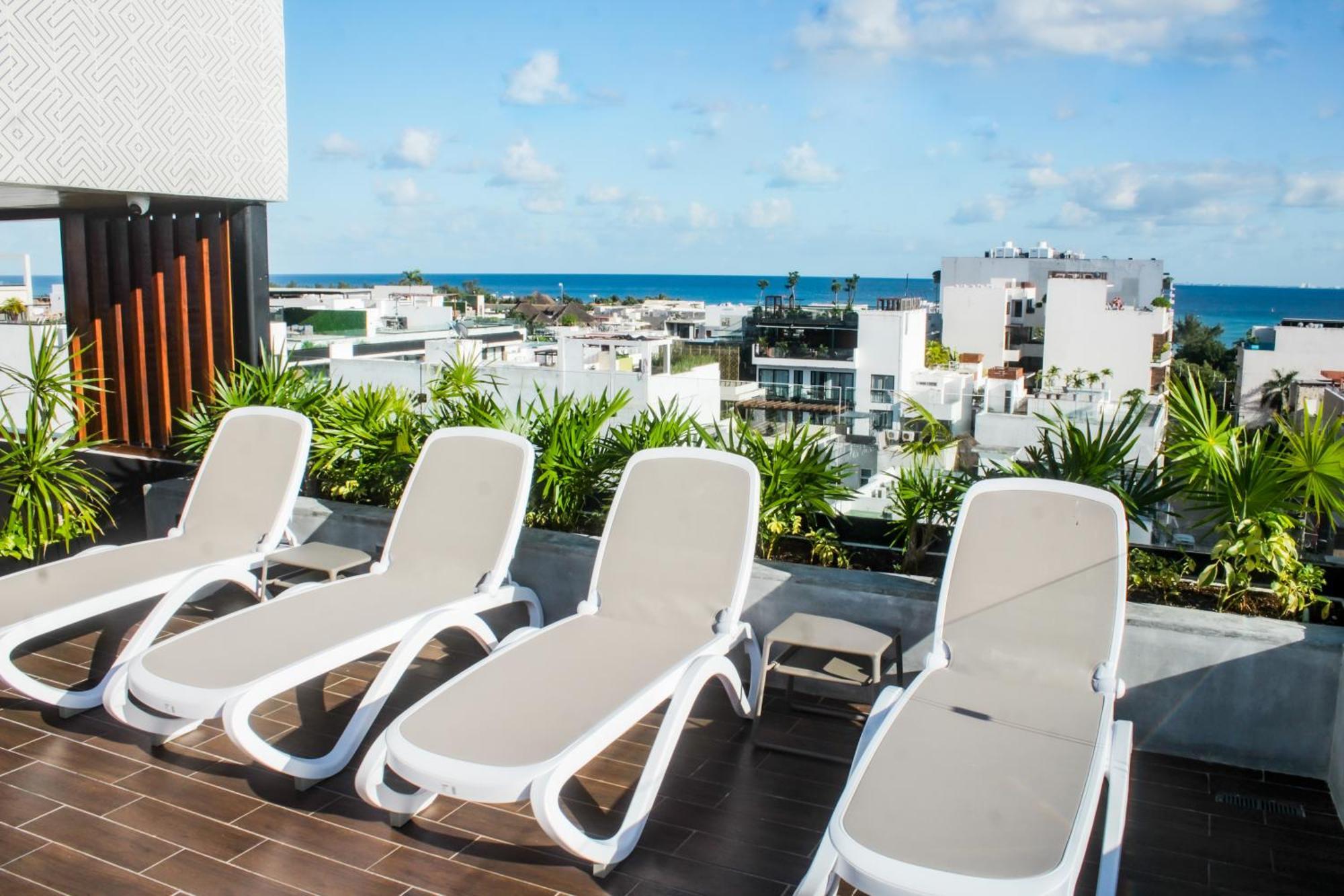 Big, Modern And Beautiful Beach Apartament 1Br Ocean View Playa del Carmen Dış mekan fotoğraf