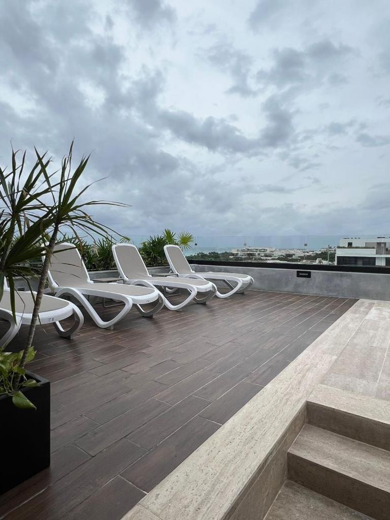 Big, Modern And Beautiful Beach Apartament 1Br Ocean View Playa del Carmen Dış mekan fotoğraf