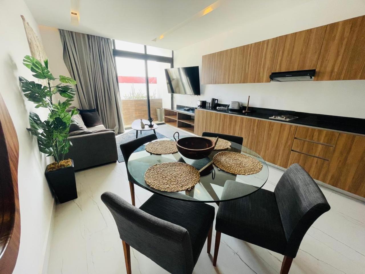 Big, Modern And Beautiful Beach Apartament 1Br Ocean View Playa del Carmen Dış mekan fotoğraf